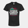 Unisex Poly-Rich V-Neck T-Shirt Thumbnail