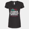 Women's Poly-Rich V-Neck T-Shirt Thumbnail
